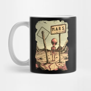 Mars Alien Mug